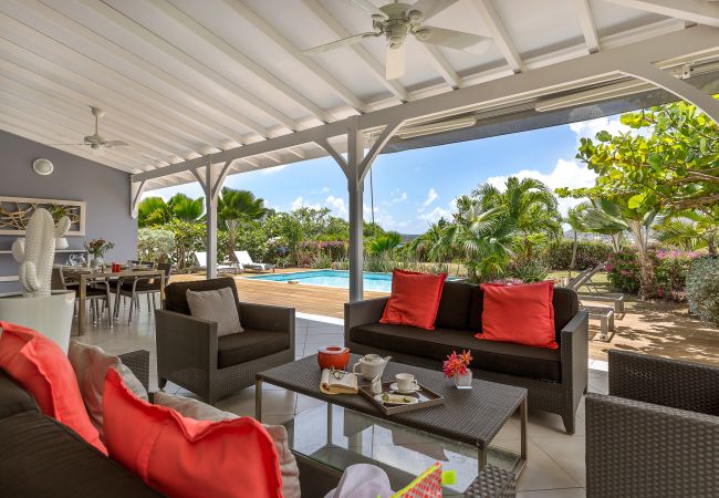 Villa in Le Vauclin - Royal Palm - dream villa with sea and countryside views Villa in Le Vauclin - Royal Palm - dream villa with sea and countryside views