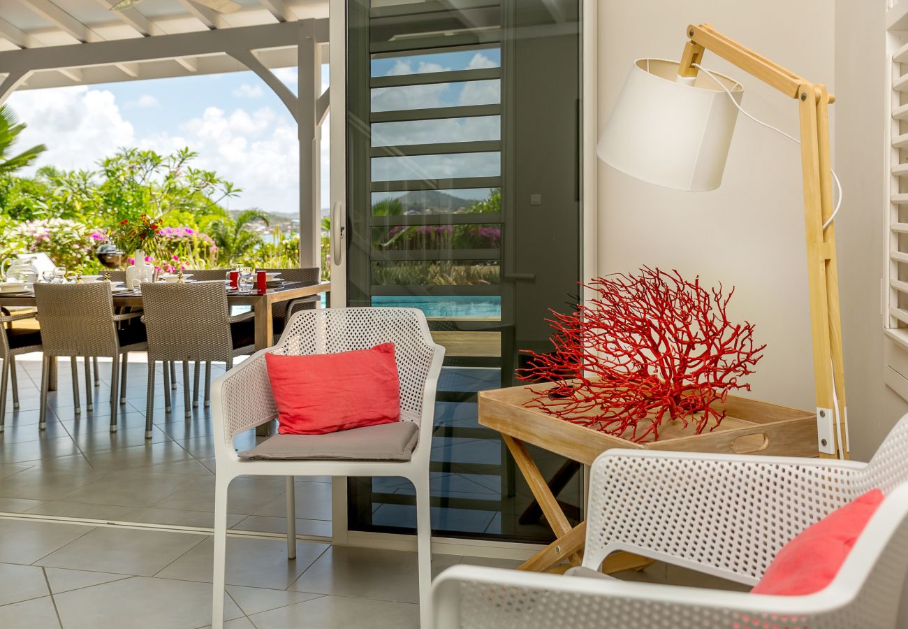 Villa in Le Vauclin - Royal Palm - dream villa with sea and countryside views Villa in Le Vauclin - Royal Palm - dream villa with sea and countryside views